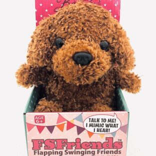 フラッピング　スインギング　フレンズ　トイプードル　動くぬいぐるみ　まね　犬　イヌ　動物