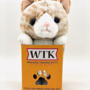 ウォーキング　トーキング　パピー　キティ　チャトラ　動くぬいぐるみ　まね　猫　ネコ　動物